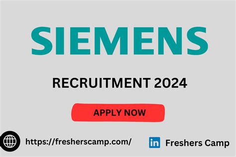 Siemens Off Campus Freshers Registration 2024 Hiring For Trainee