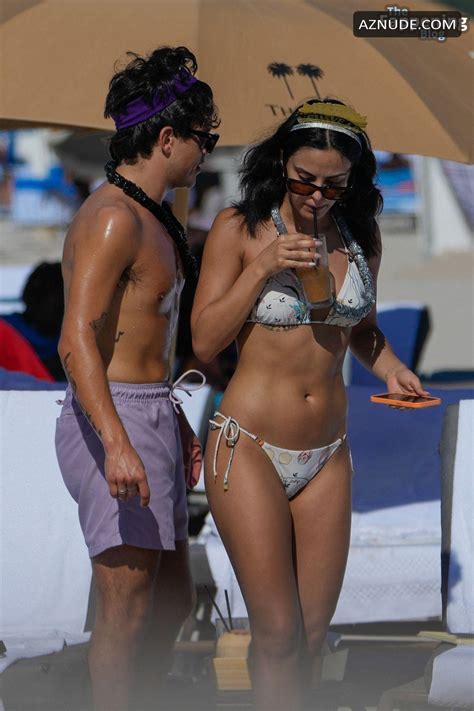 Camila Mendes Sexy Shows Off Her Beautiful Body In A Hot White Bikini At The Beach With Rudy