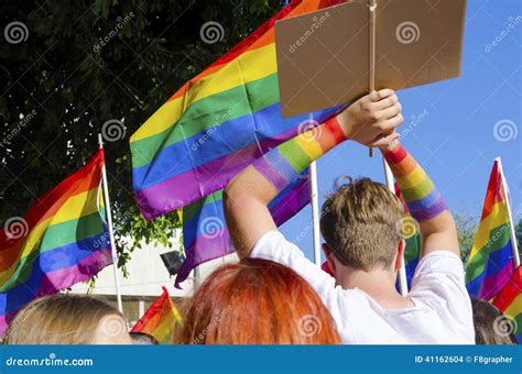 Gay Pride Parade Editorial Stock Image Image Of Concept