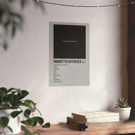 Cigarettes After Sex Poster Cigarettes After Sex Album Poster Cigarettes After Sex Cigarettes