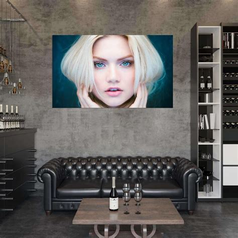 502904 Closeup Paintings Hot Sexy Cute Photo 24x18 WALL PRINT POSTER EBay