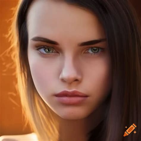 Year Old Brunette Woman On Craiyon