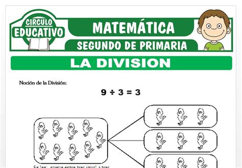 La Divisi N Para Segundo De Primaria Fichas Gratis