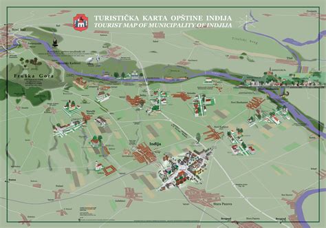 Indija Tourist Map - Indija Serbia • mappery