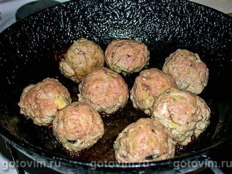 Тефтели с черносливом. Рецепт с фото