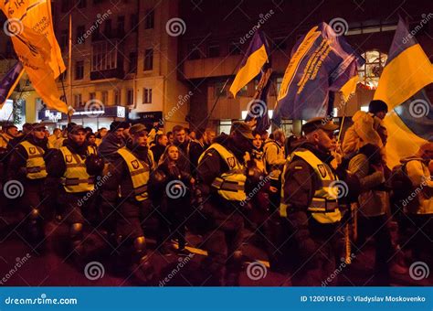 KIEV, UKRAINE - October 09, 2017: March VÑ–rnÑ– ZbÑ–rnÑ–y (Fai ...