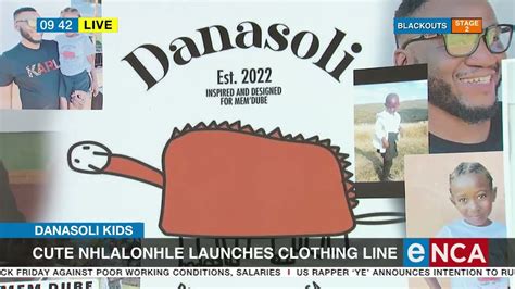 Danasoli Kids Cute Nhlalonhle Launches Clothing Line Youtube