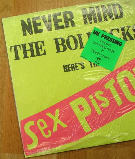 Popsike SEX PISTOLS Mint 1977 Never Mind The Bollocks SHRINKWRAP SPOTS 001 And 7 POSTER