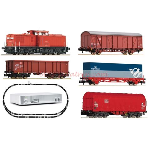 Fleischmann Set De Iniciaci N Digital Con Central Z Locomotora