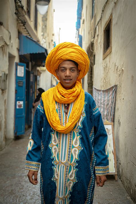 young boy   street  morocco  stock photo
