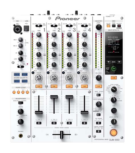 Pioneer Dj Djm W Channel Digital Mixer White Prodotti Profes