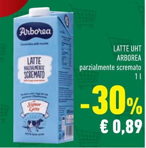 Latte Uht Arborea Parzialmente Scremato L Offerta Di Conad