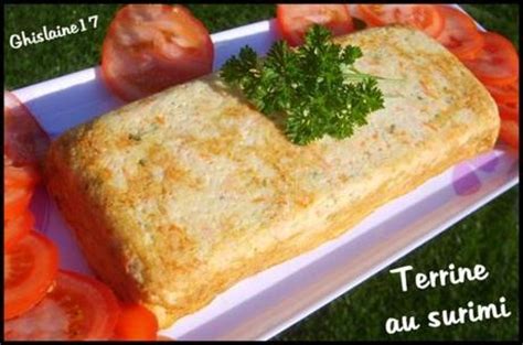 Terrine Au Surimi D Couvrir