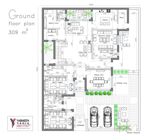 Draw 2d Floor Plan House Plan Elevations And Sections In Autocad By Yasmeenyahia Fiverr