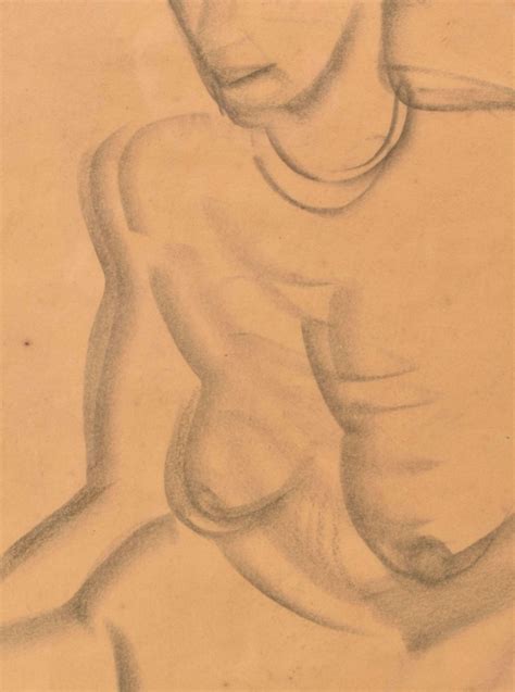 Leo Gestel Seated Female Nude Circa Mutualart