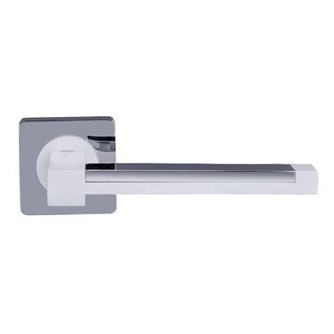 Купить дверные ручки Gavroche PLATINUM Z3 хром / белый | Цена - House