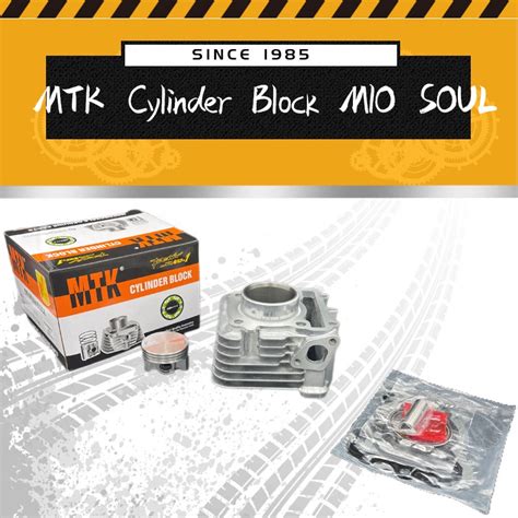 Mtk Cylinder Block Mio Soul I Std Shopee Philippines