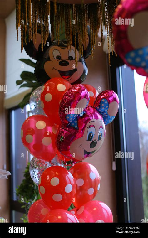Mickey Mouse balloons Stock Photo - Alamy