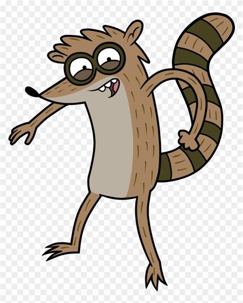 Rigby 821x1024 Mordecai And Rigby Clipart 4489495 Pikpng