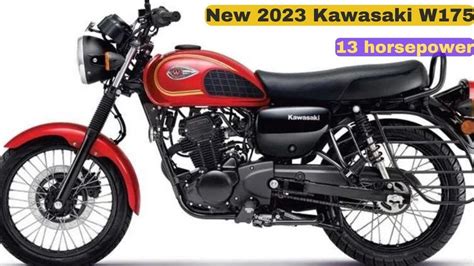 New 2023 Kawasaki W175 13 Horsepower Youtube