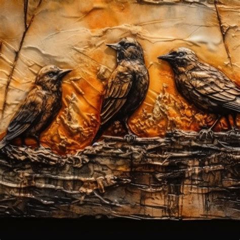 birds  canvas    space