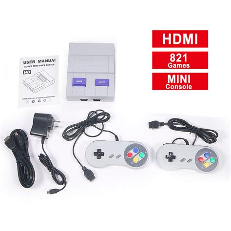 Super Retro Game Console Classic Mini Hdmi System W Built In