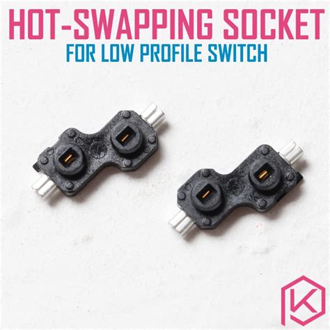 Kailh Hot Swapping Pcb Sockets For Choc Kailh Low Profile Switches Smd Kprepublic