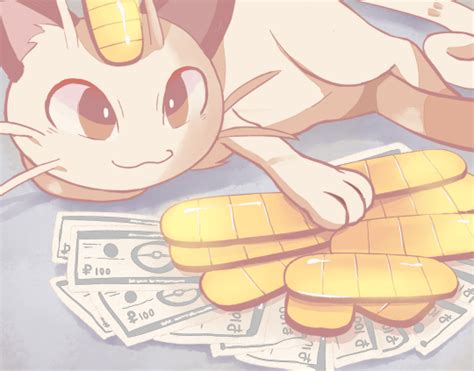Cute Meowth Fanart 3 Pokemon
