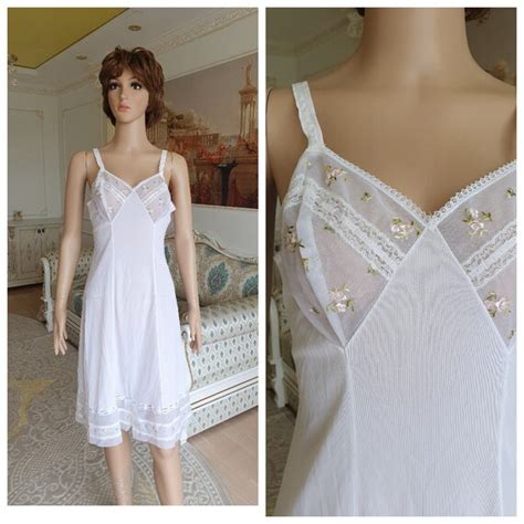 Bridal Lingerie L White Nightgown White Wedding Lingerie Sheer Etsy