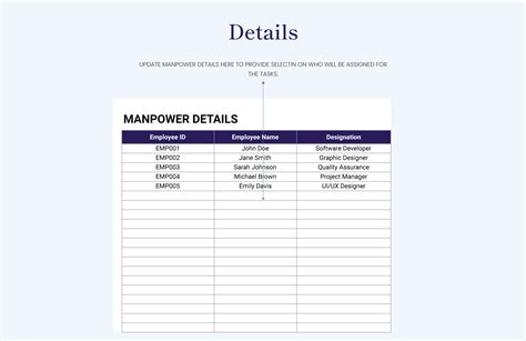 Project Timesheet Template - Download in Excel, Google Sheets ...