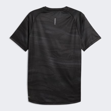 futbolka puma  run velocity aop tee poly cvet cernyi kupit