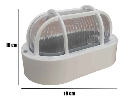 Arandela Luminária Tartaruga Oval Utron Mercado Livre