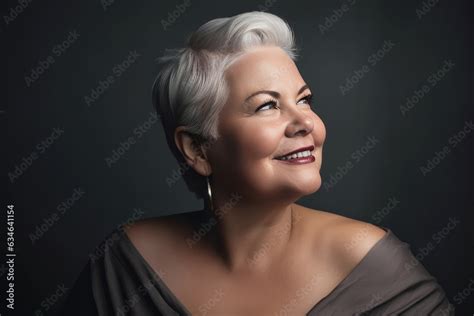 Plus Size Mature Woman Generate Ai Stock Photo Adobe Stock