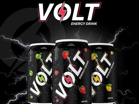 Volt Energy Drink by Saeculum Solutions Pvt Ltd on Dribbble