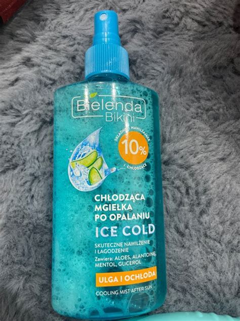 Bielenda Bikini Mgiełka Chłodząca Po Opalaniu Ice Cold ml INCI Beauty