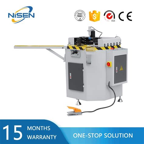 Nisen Corner Combining Machine For Aluminum Window Door Processing