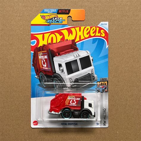 Hot Wheels Mainline Netflix Lets Race Total Disposal HW Metro