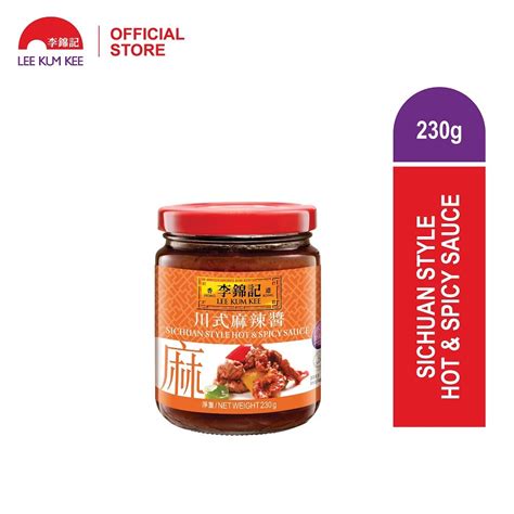 Lee Kum Kee Sichuan Hot And Spicy Sauce 230g Shopee Malaysia