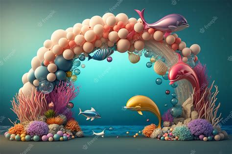 Underwater Archs Clip Art Library