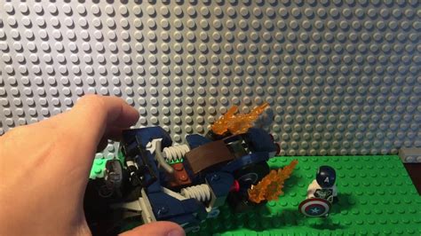 Обзор набора Лего Марвел !!Капитан Америка - YouTube