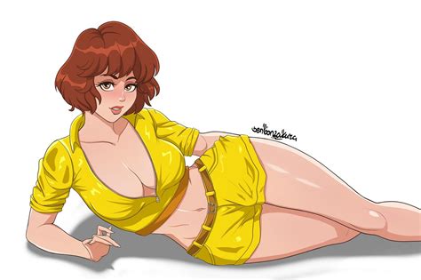 April O Neil By SenbonzakuraArt Hentai Foundry