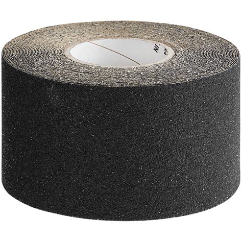 Wooster Flex Tred 4 X 60 Anti Slip Tape Roll With Marine Black Mop Friendly Grit Surface Mar 0460r