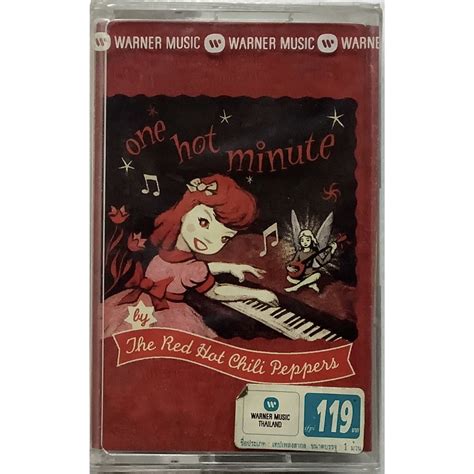 Cassette Tape เทปคาสเซตเพลง Red Hot Chili Peppers อลบม One Hot Minute ลขสทธ ซล Shopee