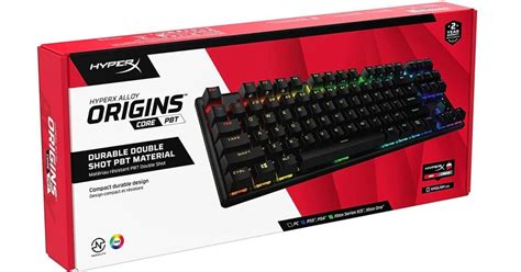 HyperX Alloy Origins Core PBT TKL Mechanical Gaming Keyboard, Macro ...
