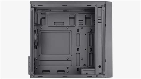 Aerocool CS-108 (CS-108-S-BK-v1) táp nélküli Micro ATX ház fekete (ACCS ...