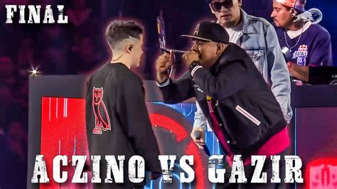 Aczino Vs Gazir Final Red Bull Batalla Internacional Vista