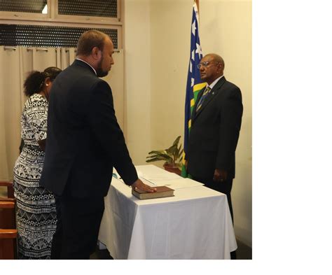 Soaki Commissioned As Solomon Islands Next Permanent Resident Rep To