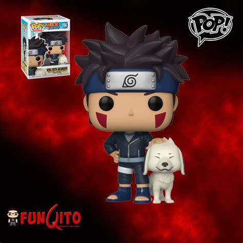 Naruto Shippuden Kiba con Akamaru Funko Pop! - FUNQITO