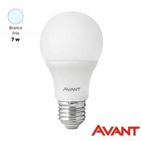 Lâmpada Led 6500k 7W - Avant