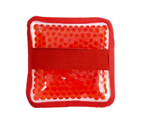 Hc R H Cloth Square Red Hot Cold Pack With Gel Beads